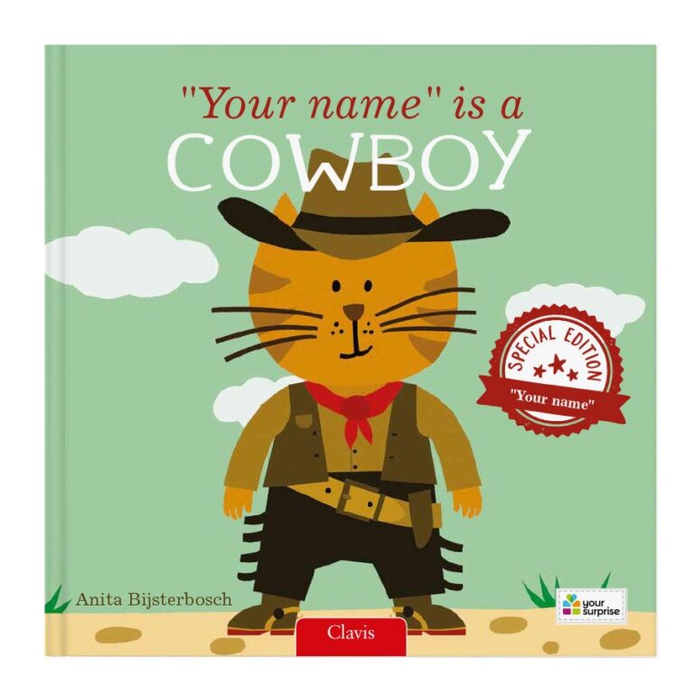 Personalised children's book - You are a Cowboy - Softcover personalised children's book – you are a cowboy – softcover