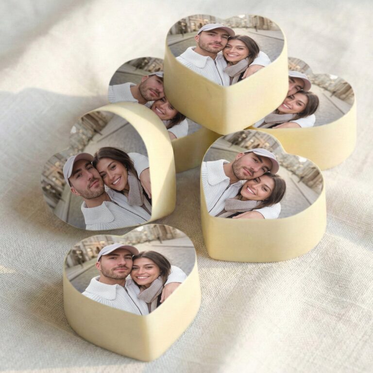 personalised chocolate pralines