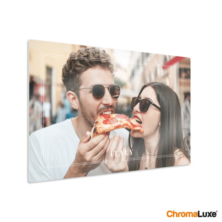 personalised aluminium print – 30 x 20 cm
