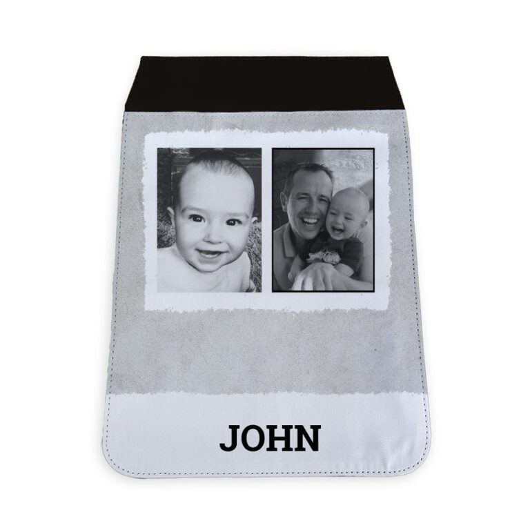 Personalised shoulder bag cover - Black - Medium personalised shoulder bag cover – black – medium