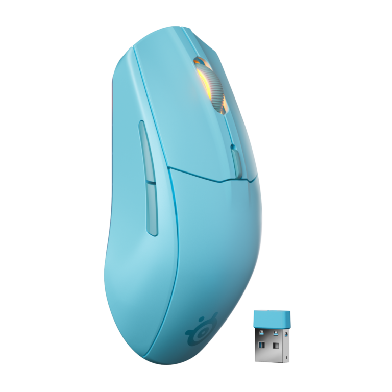 steelseries rival 3 gen 2 wireless gaming mouse | aqua