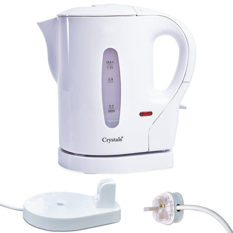 Travel Kettle Portable Electric 1L Camping Caravan Kitchen Hotel Jug Holiday New travel kettle portable electric 1l camping caravan kitchen hotel jug holiday new