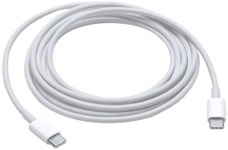 generic usb c to usb c 1m cable for computer accessories fast bandwidth – white
