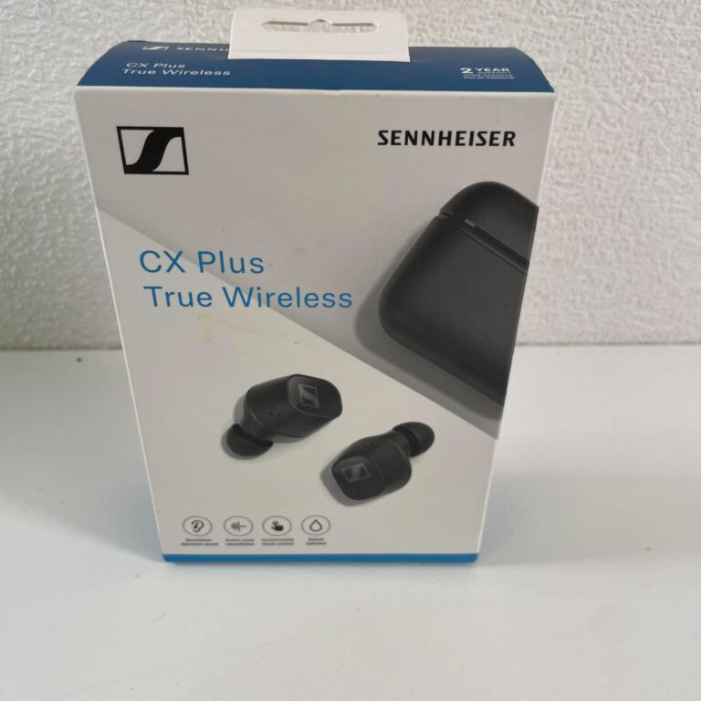 brand new sennheiser cx plus true wireless bluetooth in ear earbuds anc black