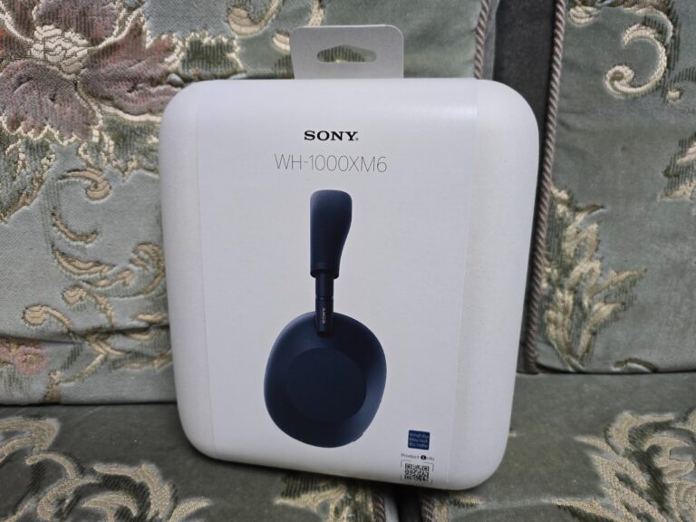 sony wh 1000xm6 wireless noise cancelling headphones – midnight blue