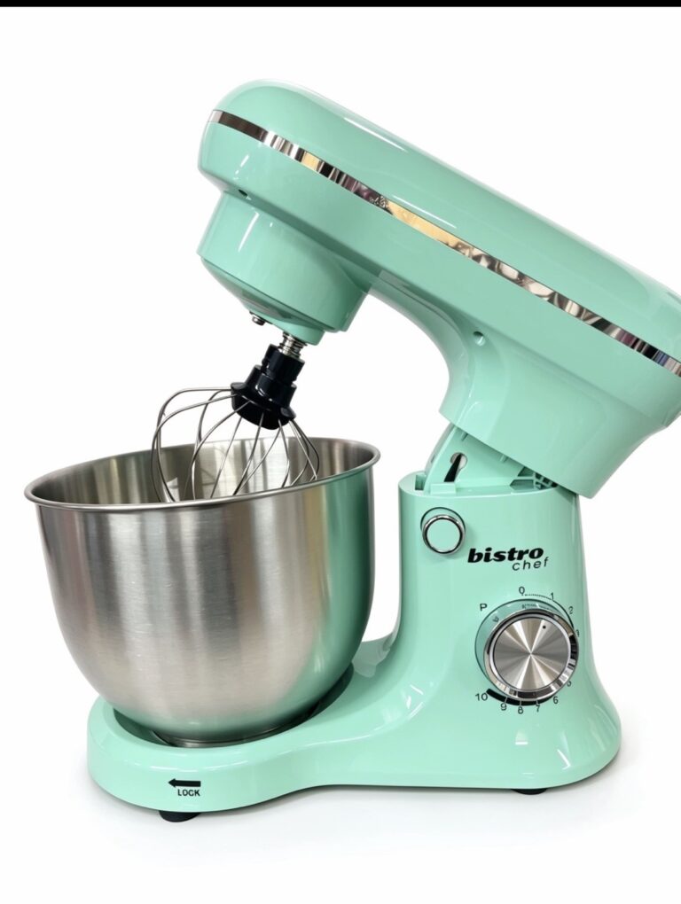bistro chef stand mixer 1500w green bnib new boxed kitchen