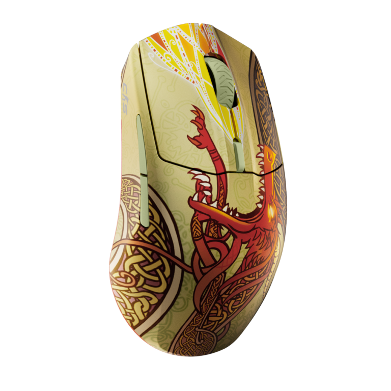 steelseries cs2 dragon lore edition wireless gaming mouse